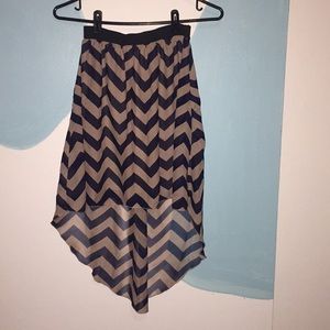 Street Wear Society high low Skirt size Small